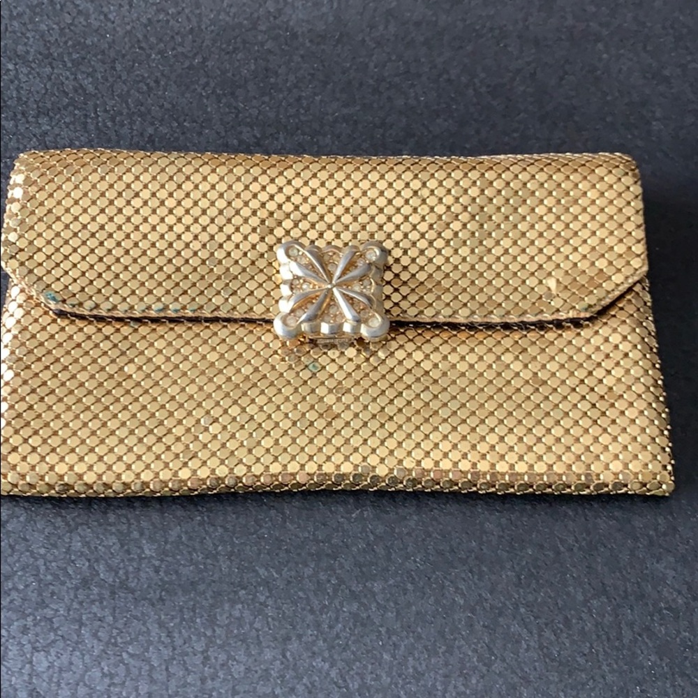 Vintage gold metal clutch. Special! ❣️